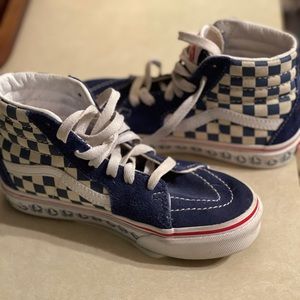 Kids Checkerboard SK8 Vans
